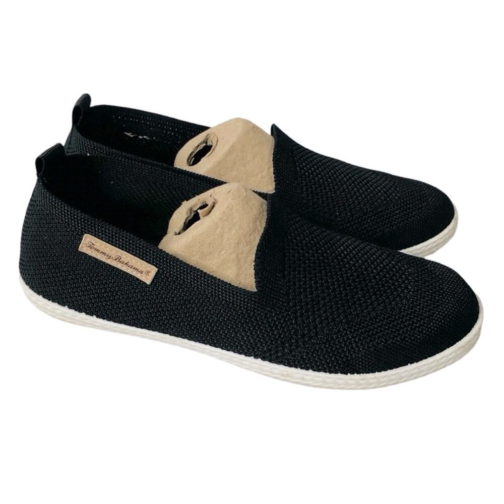 Tommy Bahama Black Flats Size 7.5